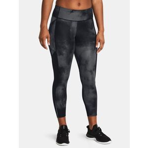 Černé sportovní legíny Under Armour UA Fly Fast Ankle Prt Tights obraz