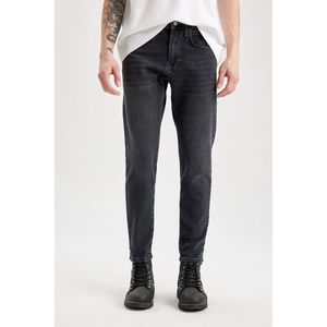 DEFACTO Slim Fit Normal Waist Tapered Leg Jeans obraz