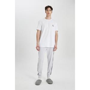 DEFACTO Regular Fit Short Sleeve Pajama Set obraz