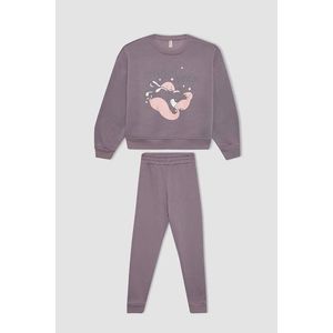 DEFACTO 2 piece Regular Fit Knitted Pyjamas obraz