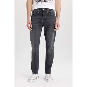 DEFACTO Slim Tapered Fit Normal Waist Tapered Leg Jeans obraz