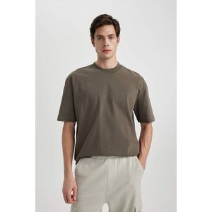 DEFACTO Oversize Fit Crew Neck T-Shirt obraz