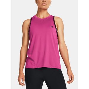 Růžové dámské sportovní tílko Under Armour Knockout Novelty Tank obraz