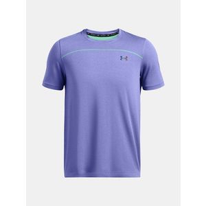 Fialové pánské tričko Under Armour UA Rush Seamless Wordmark SS obraz