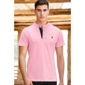 T8560 DEWBERRY T-SHIRT-PINK-4 obraz