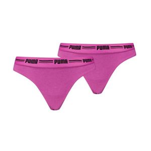 2PACK dámská tanga Puma fialová obraz