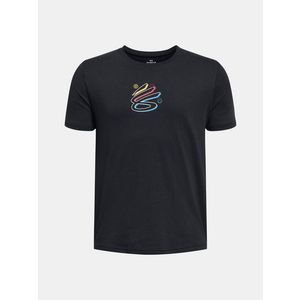 Under Armour Tričko Curry Shoe Hook Tee 4-BLK - Kluci obraz