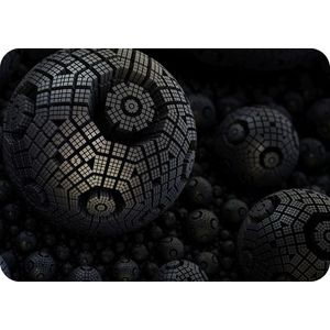 Bertoni Home Unisex's Desk Pad Fractal obraz