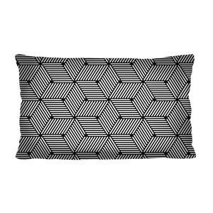 Bertoni Home Unisex's Rectangular Pillow Cube obraz