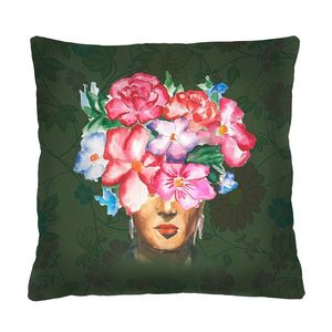 Bertoni Home Unisex's Square Pillow Femina obraz