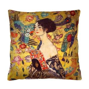 Bertoni Home Unisex's Square Pillow Klimt Nostalgia obraz