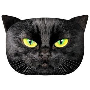 Bertoni Home Unisex's Travel Cat Pillow With Rubber Nero obraz