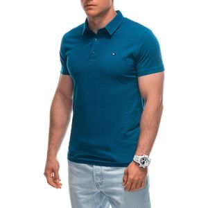 Edoti Men's plain polo shirt obraz