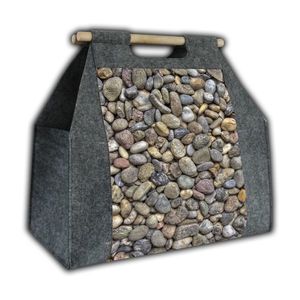 Bertoni Home Unisex's Firewood Bag Kamyki obraz