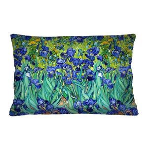 Bertoni Home Unisex's Rectangular Pillow Irises obraz