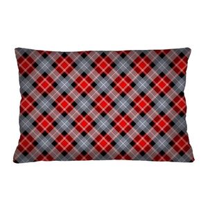 Bertoni Home Unisex's Rectangular Pillow Tartan obraz