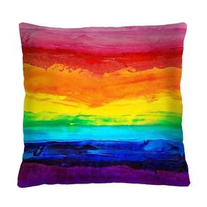 Bertoni Home Unisex's Square Pillow Colourful obraz