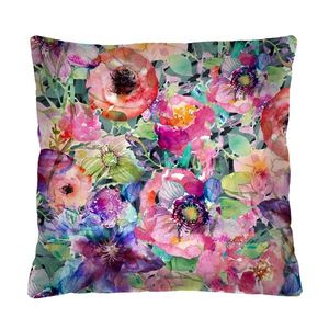 Bertoni Home Unisex's Square Pillow Flora obraz