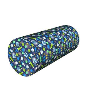 Bertoni Home Unisex's Roll Pillow Rocket Navy Blue/Green obraz