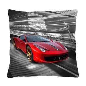 Bertoni Home Unisex's Square Pillow Ferrari obraz