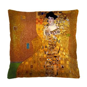 Bertoni Home Unisex's Square Pillow Klimt Donna obraz