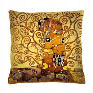 Bertoni Home Unisex's Square Pillow Klimt Rendez-Vous obraz