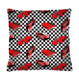 Bertoni Home Unisex's Square Pillow Racer obraz