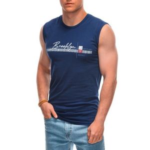 Edoti Men's printed tank top obraz