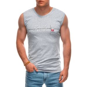 Edoti Men's printed tank top obraz