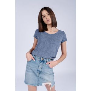 Tommy Jeans T-shirt - TJW ORIGINAL TRIBLEND TEE blue obraz