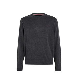 Sweater - TOMMY HILFIGER CORE COTTON-SILK CNECK grey obraz