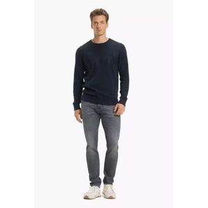 Tommy Hilfiger Sweater - EMBROIDERED BIG GRAPHIC CNECK blue obraz