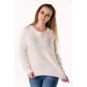 Sweater - TOMMY HILFIGER VIVICA C-NK SWTR white obraz