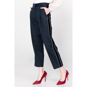 Tommy Hilfiger Trousers - ICON PLEATED PANT dark blue obraz