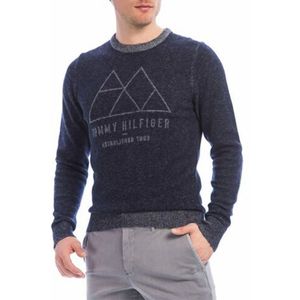 Tommy Hilfiger Sweater - CAMDEN C-NK CF dark blue obraz