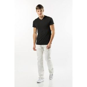 Tommy Hilfiger Pants - HUDSON LIGHT BROKEN TWILL GMD white obraz