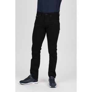 Jeans - TOMMY HILFIGER STRAIGHT DENTON TSTR NAPA BLACK black obraz