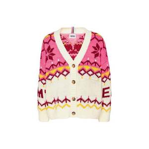 Tommy Jeans Sweater - TJW FAIRISLE CARDIGAN colourful obraz