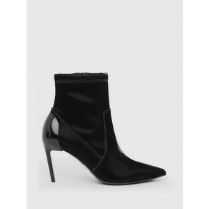 BLACK ANKLE BOOTS ZIPPER obraz