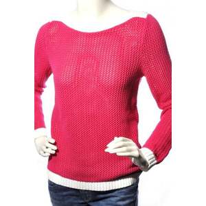 Tommy Hilfiger Sweater - diva structure pink obraz