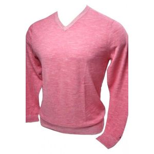 Tommy Hilfiger Sweater - classic plaited pink obraz