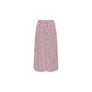 Tommy Hilfiger Skirt - TH CUBE PLEATED MIDI SKIRT cyclamen obraz