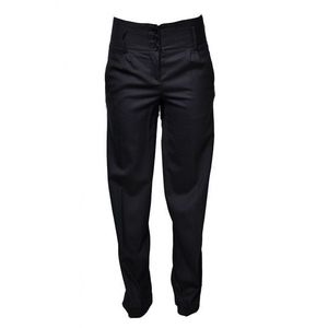 Tommy Hilfiger Pants - FORK WIDE LEG PA black obraz