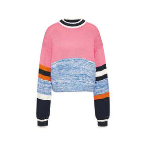 Tommy Jeans Sweater - Tommy Hilfiger TJW SLEEVE COLORBLOCK SWEATER multicolor obraz