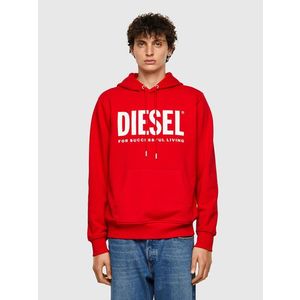 Red cotton sweatshirt obraz