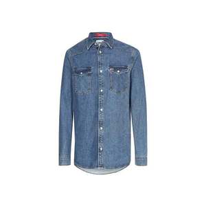 Tommy Jeans Shirt - TJM WESTERN DENIM SHIRT light-blue obraz