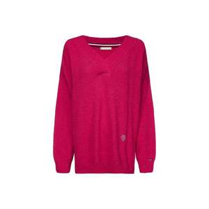 Tommy Hilfiger Sweater - CANDACE V-NK SWTR pink obraz