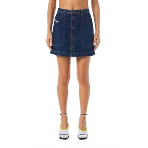 Diesel Skirt - DE-ALBUS SKIRT blue obraz