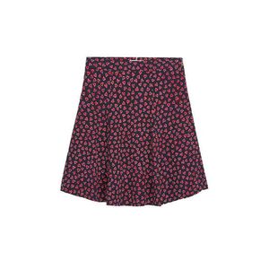 Tommy Hilfiger Skirt - ABO ALLOVER HEART VISCOSE SKIRT blue obraz