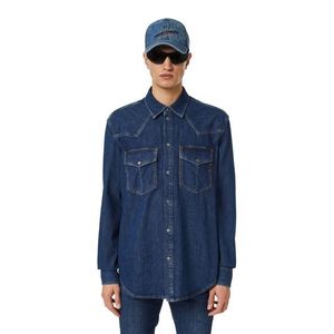 Diesel Shirt - D-OCEAN SHIRT blue obraz